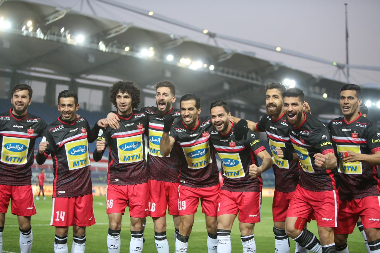 گزارش تصویری/برتری پرسپولیس مقابل نساجی در مشهد