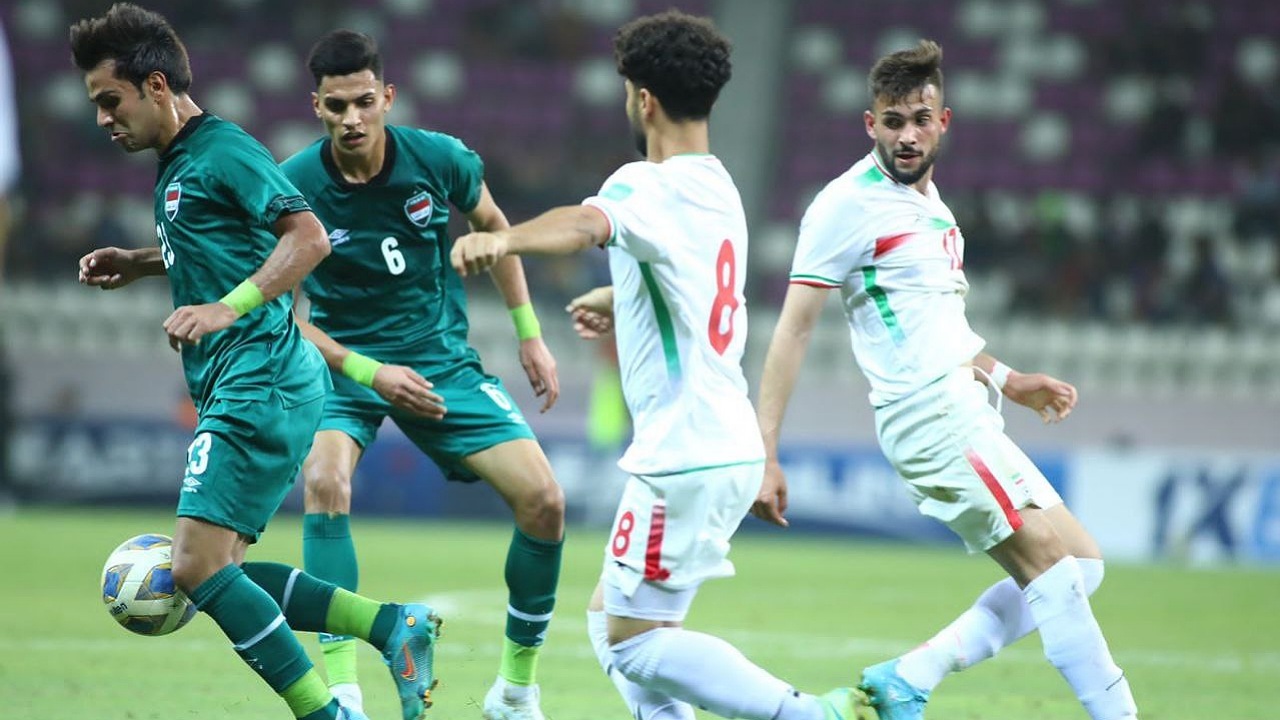 باخت تیم ملی فوتبال امید ایران برابر عراق