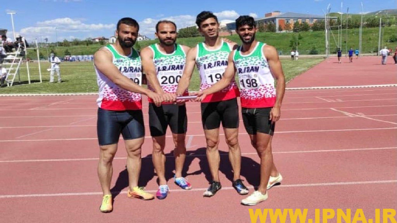 نایب قهرمانی تیم ملی دو و میدانی کشورمان در مسابقات بین المللی ترکیه