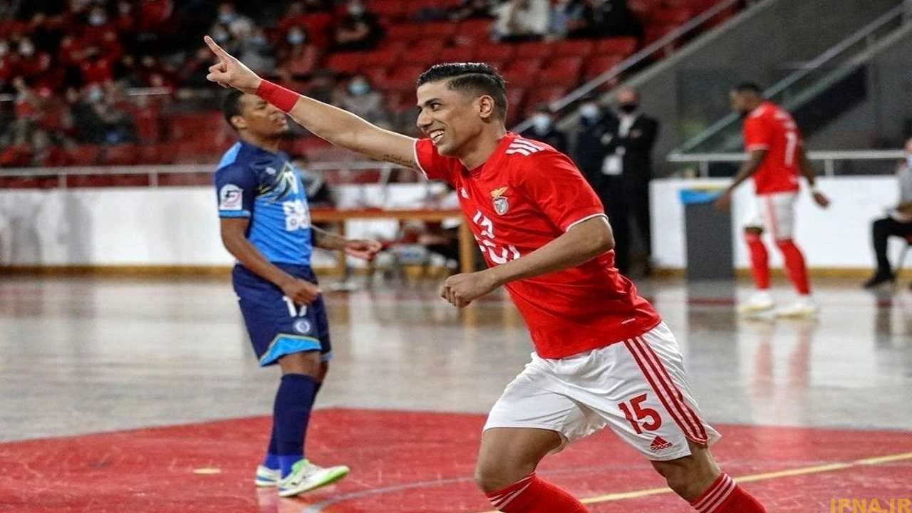 طیبی در بین ۵ بازیکن برتر لیگ فوتسال پرتغال قرار گرفت