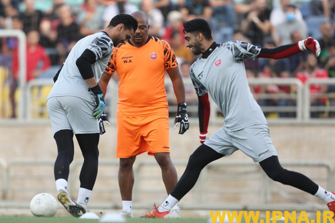 گزارش تصویری: اولین تمرین پرسپولیس با حضور خبرنگاران و هواداران