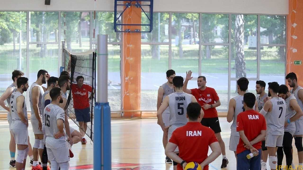 لیگ ملت‌های والیبال ۲۰۲۲ / آغاز تمرینات تیم ملی در ایتالیا