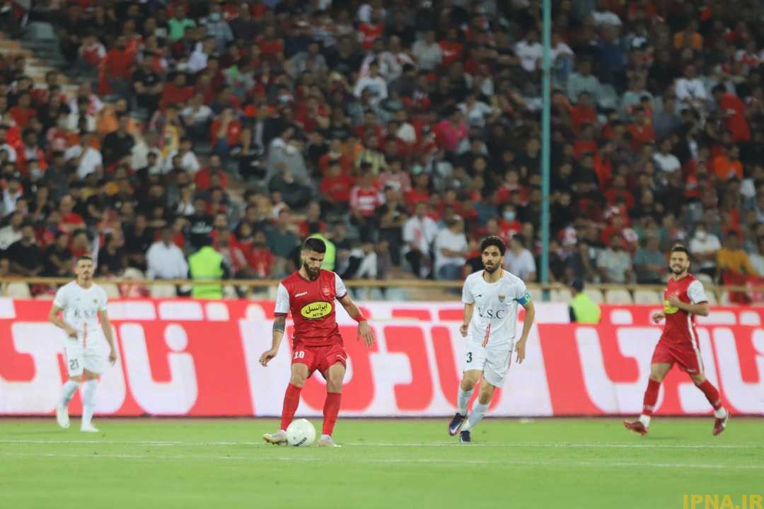 گزارش تصویری/تساوی پرسپولیس و فولاد در گام دوم
