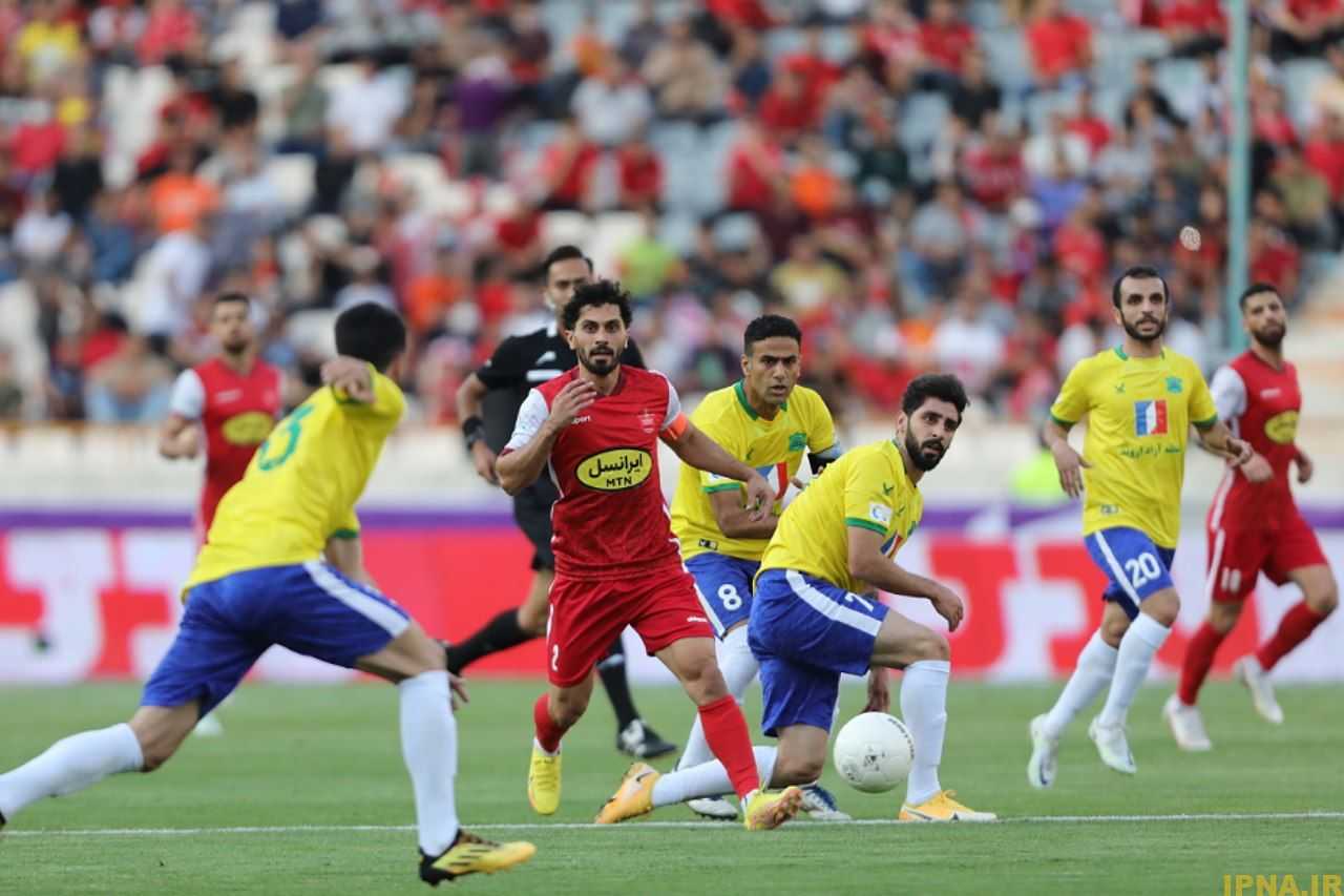 گزارش تصویری از برد پرسپولیس مقابل صنعت نفت