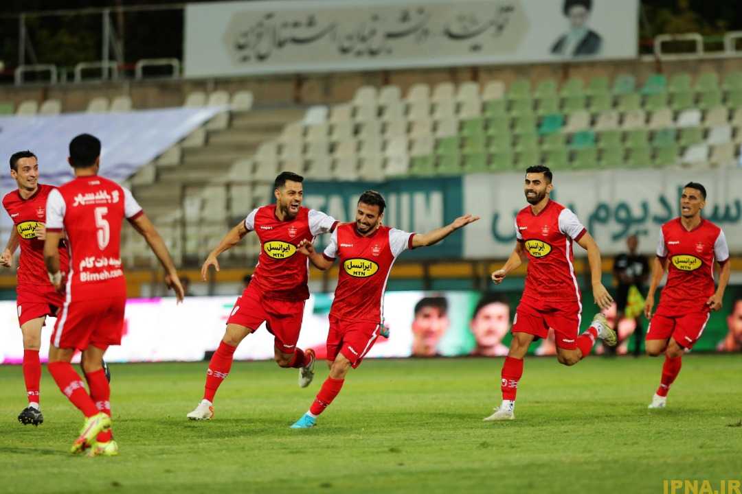 گزارش تصویری/برتری پرسپولیس مقابل هوادار