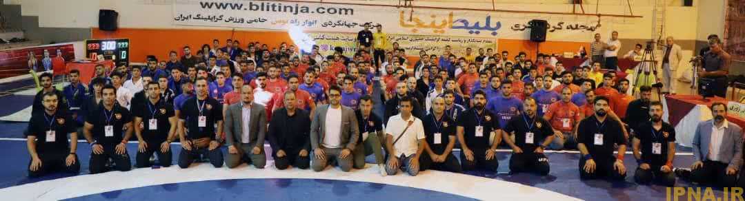 نفرات برتر مسابقات قهرمانی کشور گراپلینگ مشخص شدند