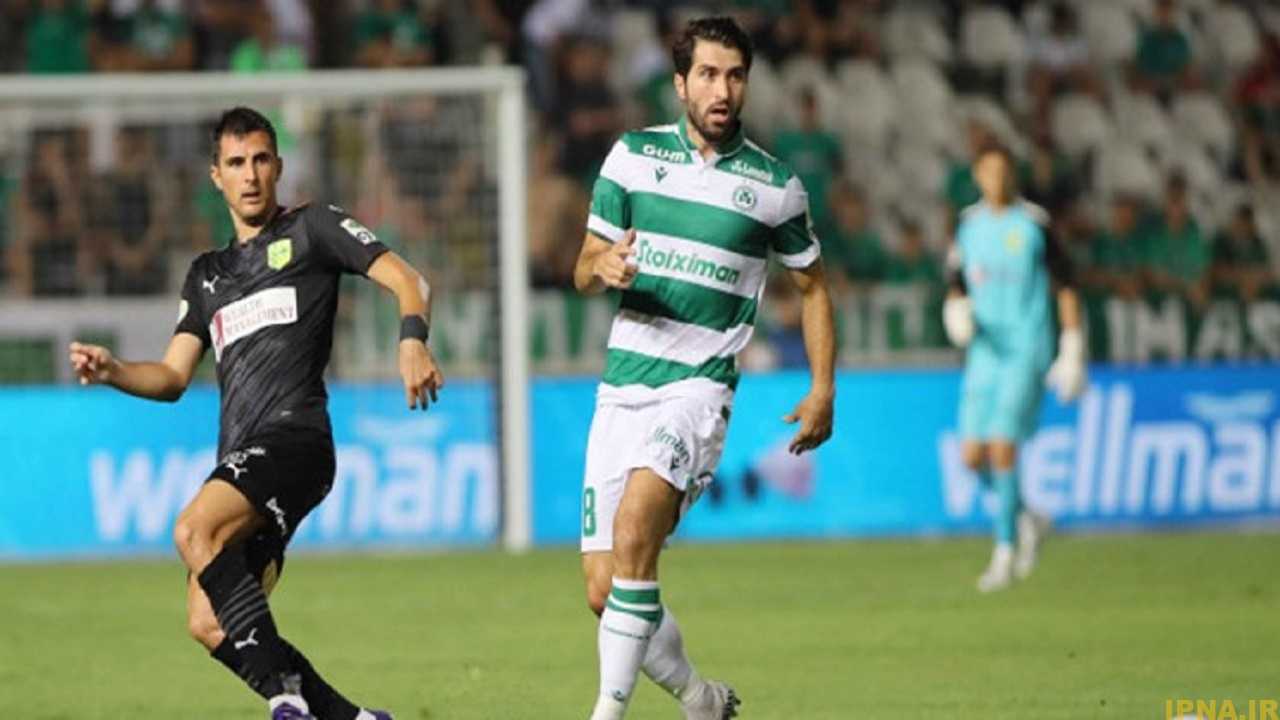 پیروزی اومانیا در شب گلزنی انصاری فرد