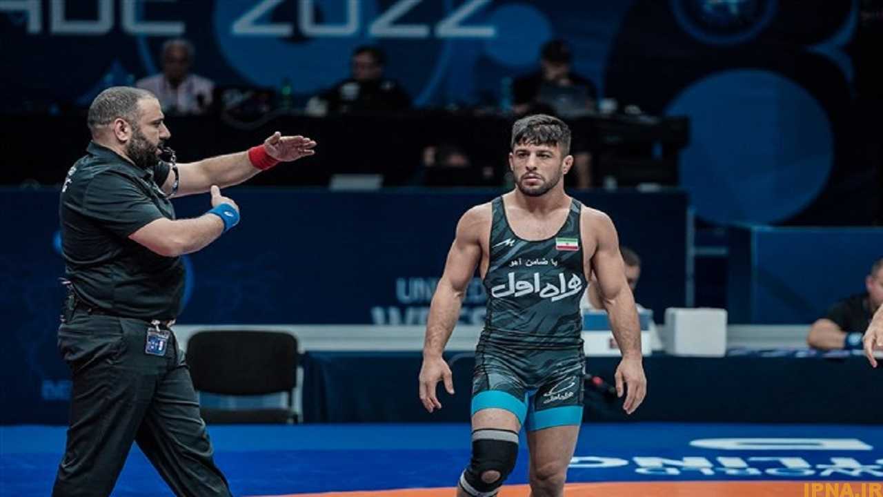 اطری: تجربه کشتی گرفتن در فینال را نداشتم/ توقع داریم مسئولان بیشتر حمایت کنند