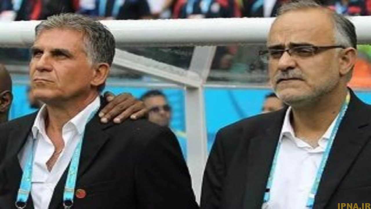نایب رئیس فدراسیون، سرپرست تیم ملی هم شد