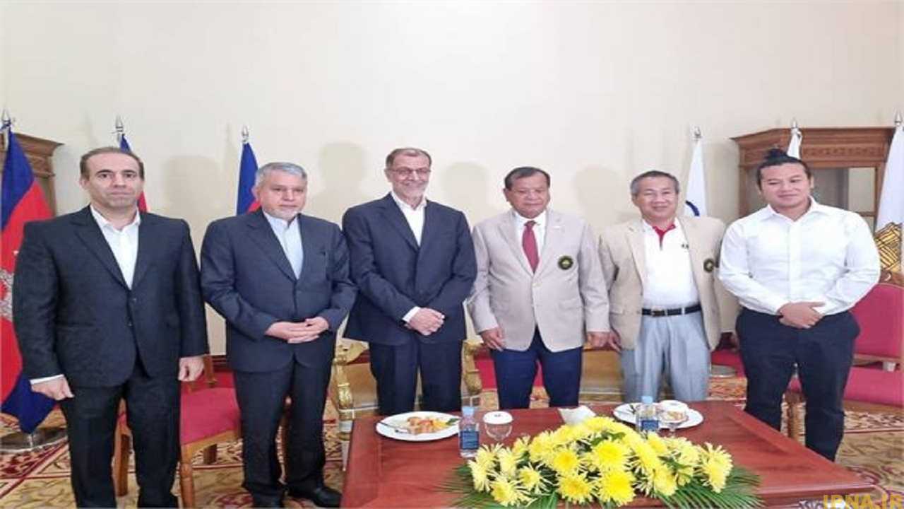 دیدار خسروی‌وفا با مدیرکل OCA و رئیس کمیته ملی المپیک کامبوج