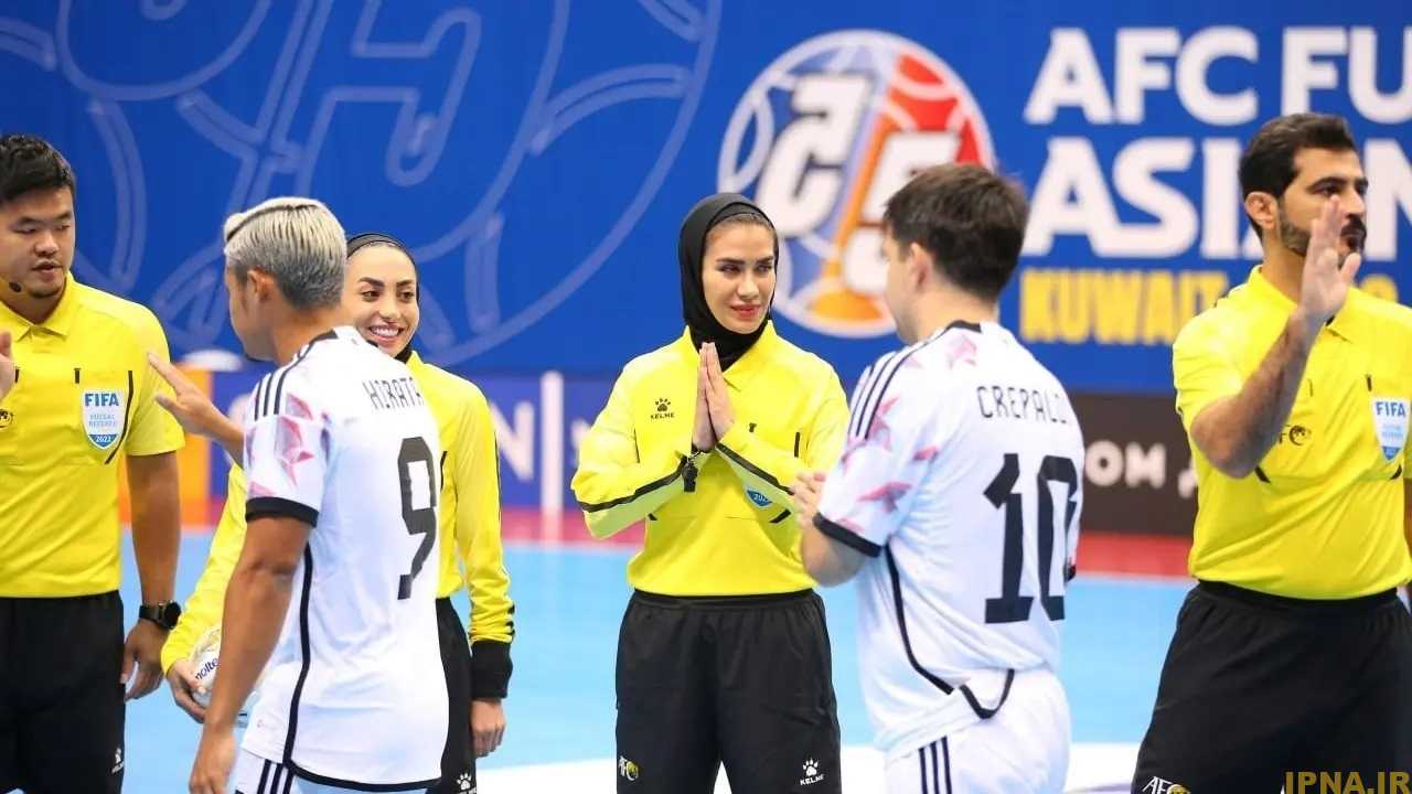 ناظمی: قضاوت بانوان در جام ملت‌های آسیا برای اولین بار اتفاق مثبتی است