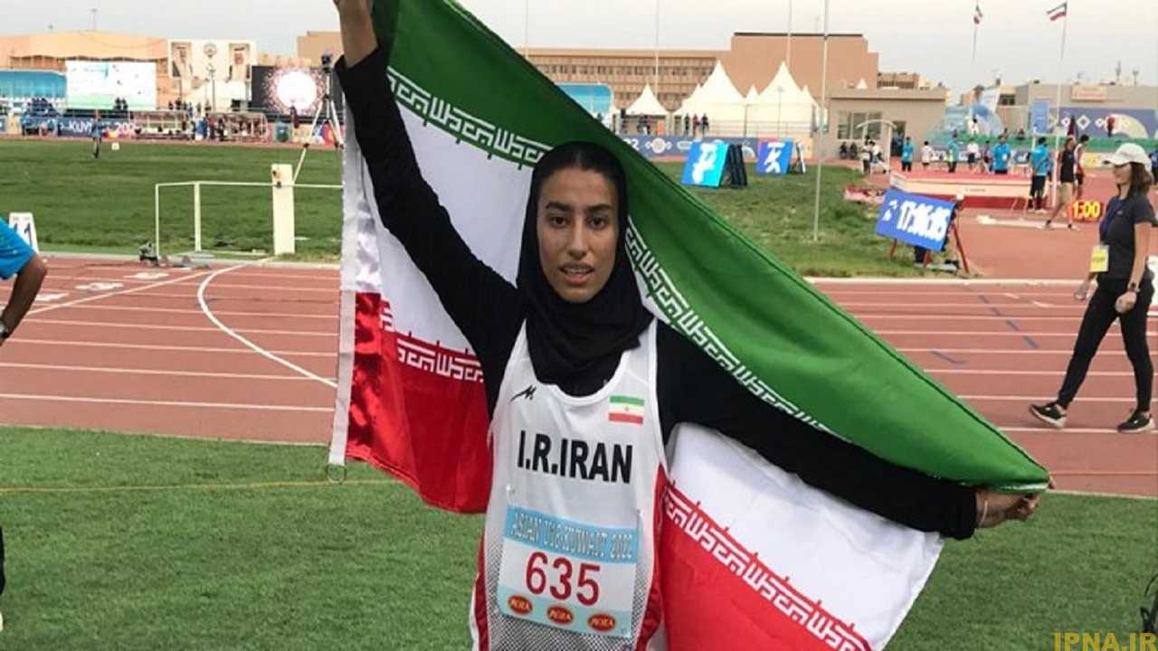 قهرمانی دختر ایرانی در آسیا با رکوردشکنی/ عیدیان تاریخ‌ساز شد