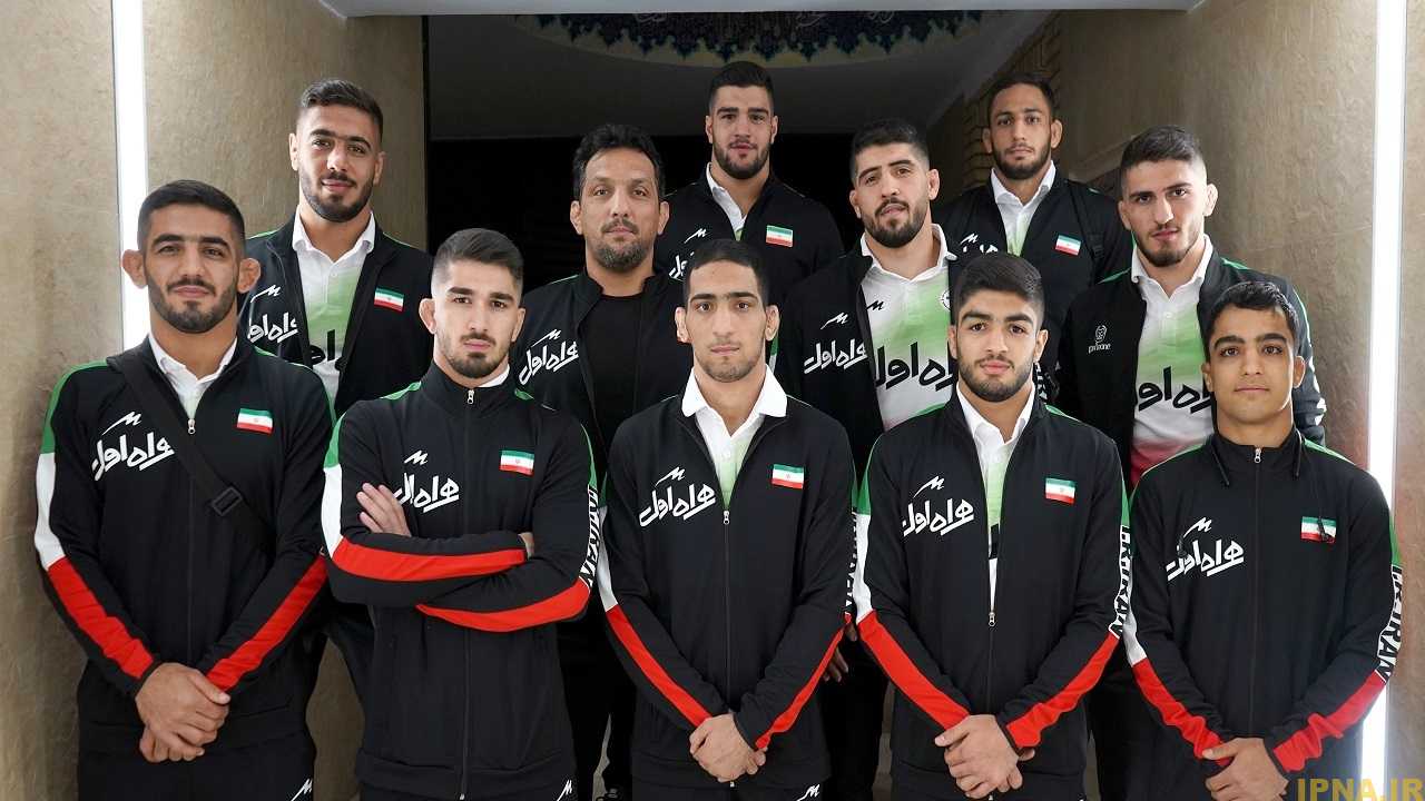 اعزام تیم کشتی آزاد امید ایران به مسابقات جهانی اسپانیا