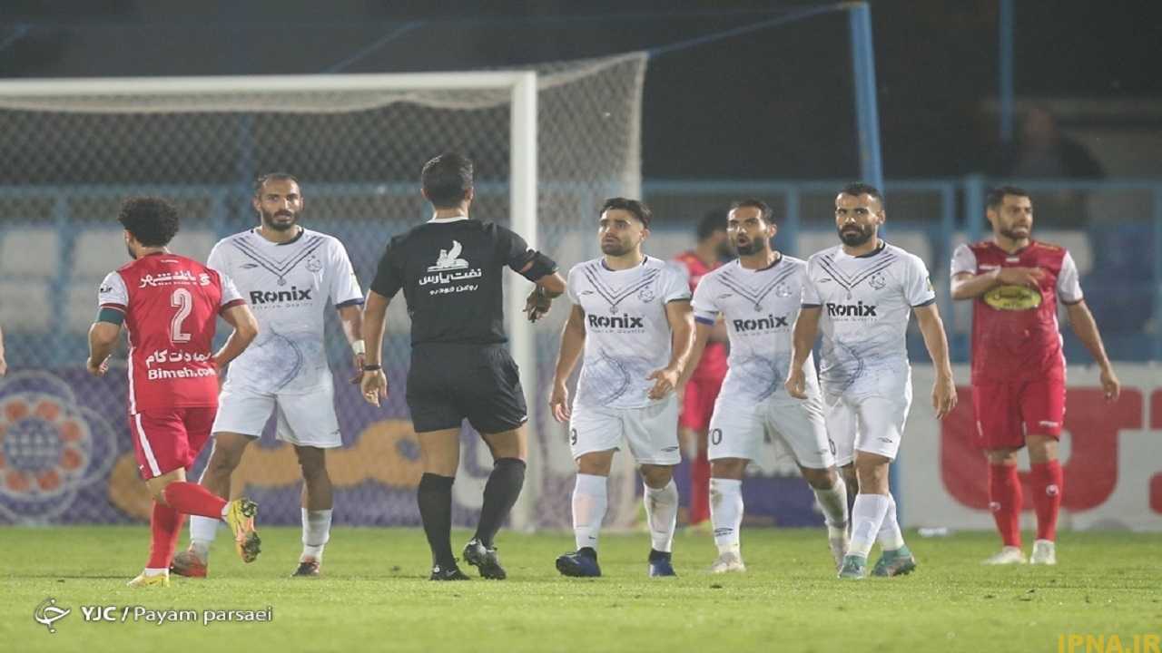 تصمیمات داور بازی با پرسپولیس خنده دار بود