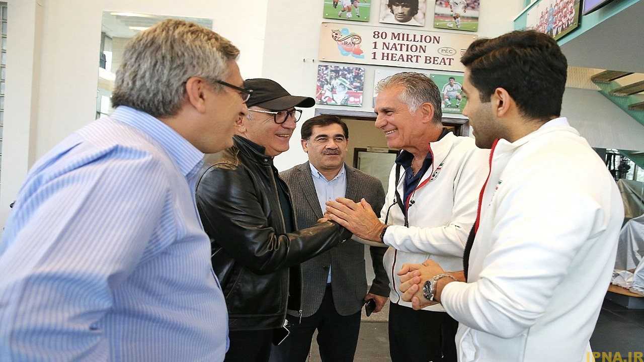 دیدار بردیف و کی‌روش در پک