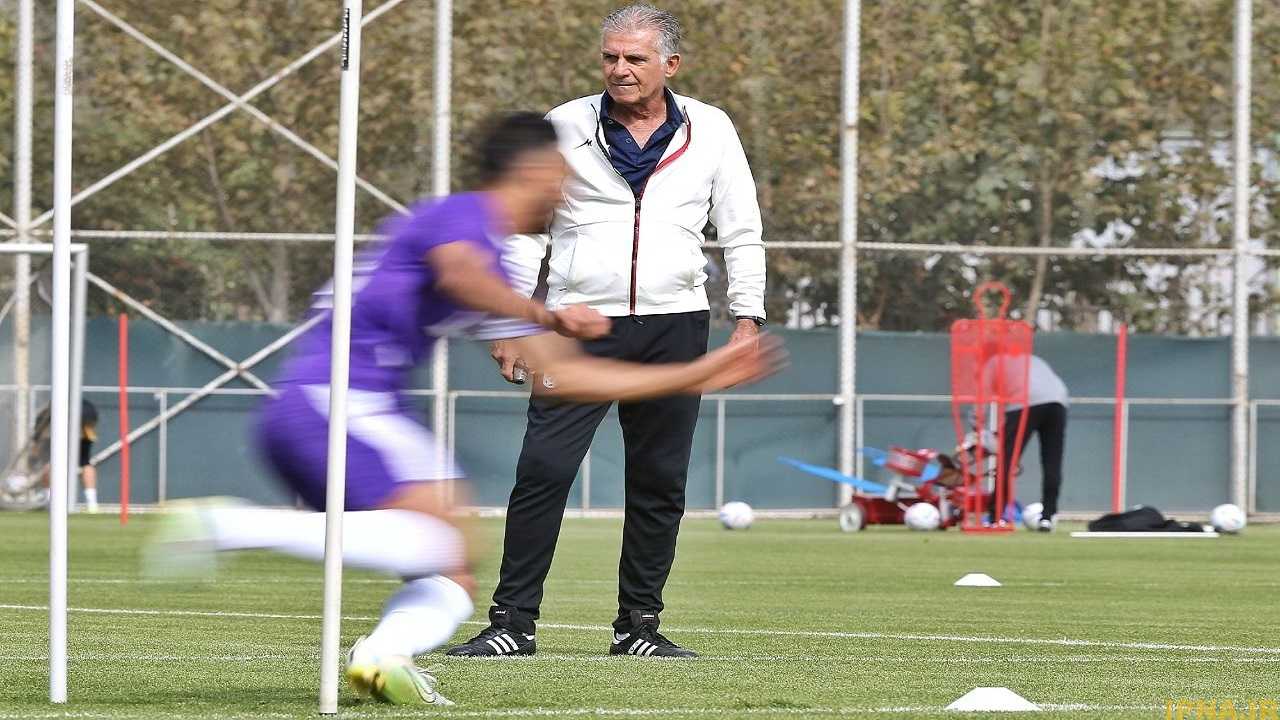 تیم ملی هم در پک، هم در چمن تمرین کرد