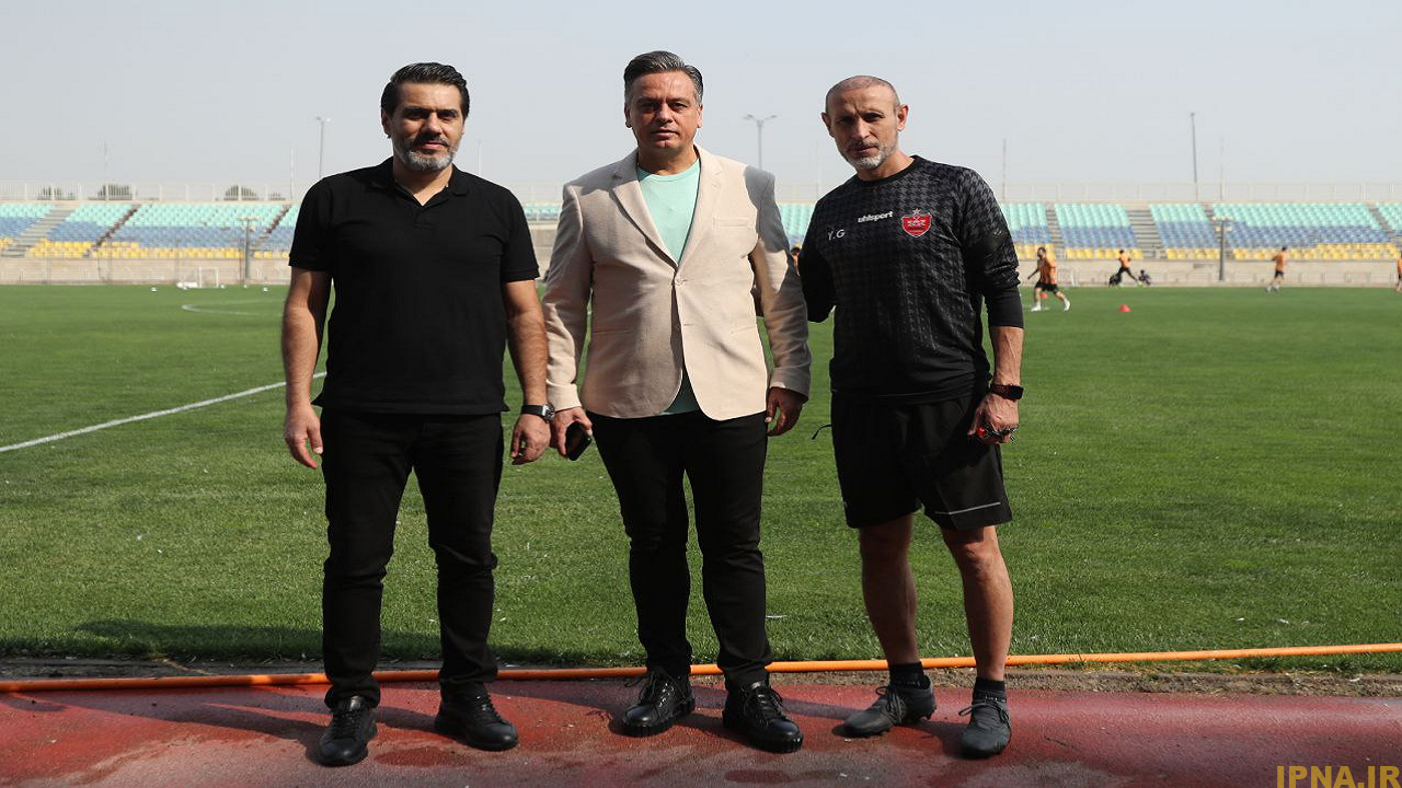 تمرین پرسپولیس در حضور پیشکسوت سرخپوشان