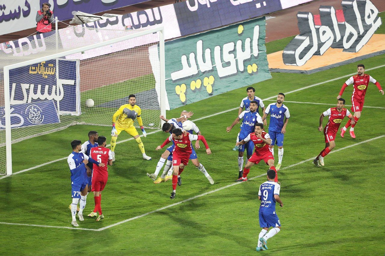 گزارش تصویری از تساوی جذاب و پرگل استقلال و پرسپولیس