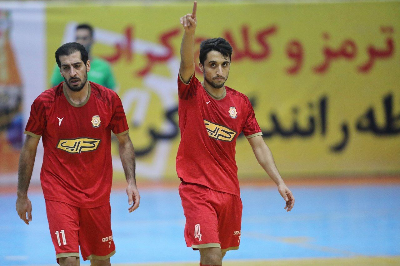 گزارش تصویری از برد کراپ الوند مقابل کن آذین مشهد