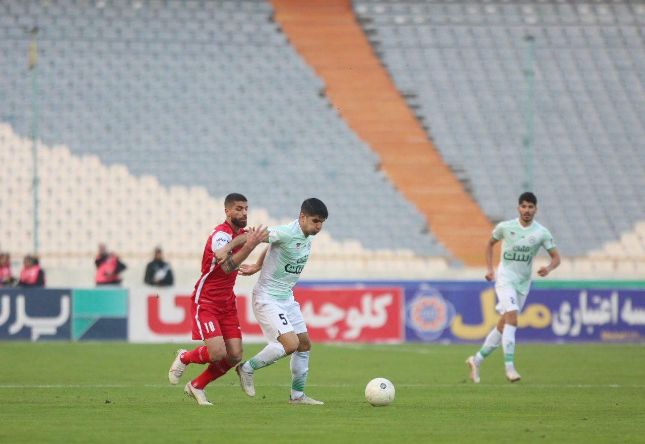 گزارش تصویری:برتری پرسپولیس مقابل ذوب آهن