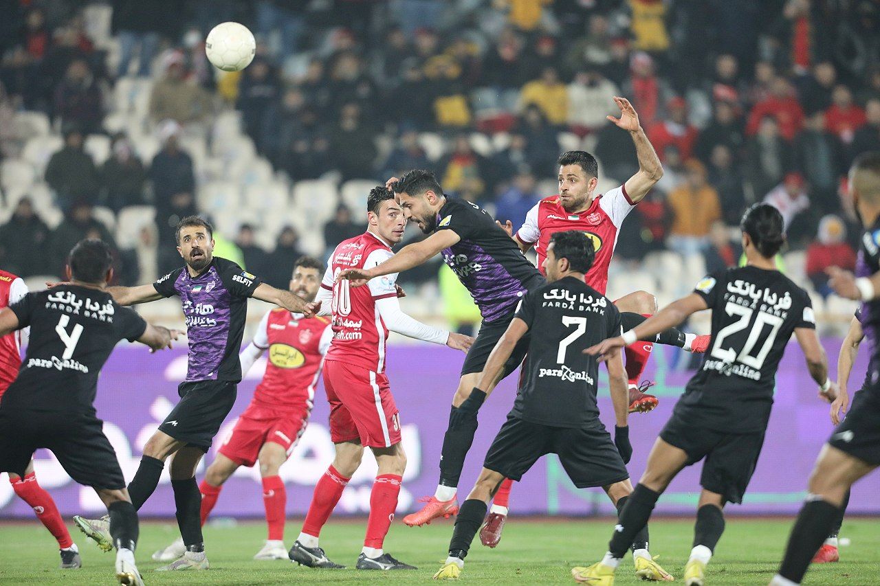 گزارش تصویری از برد هوادار مقابل پرسپولیس