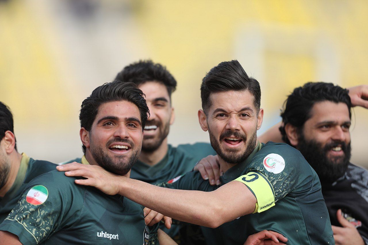 گزارش تصویری از برد شمس آذر قزوین مقابل فجر سپاسی