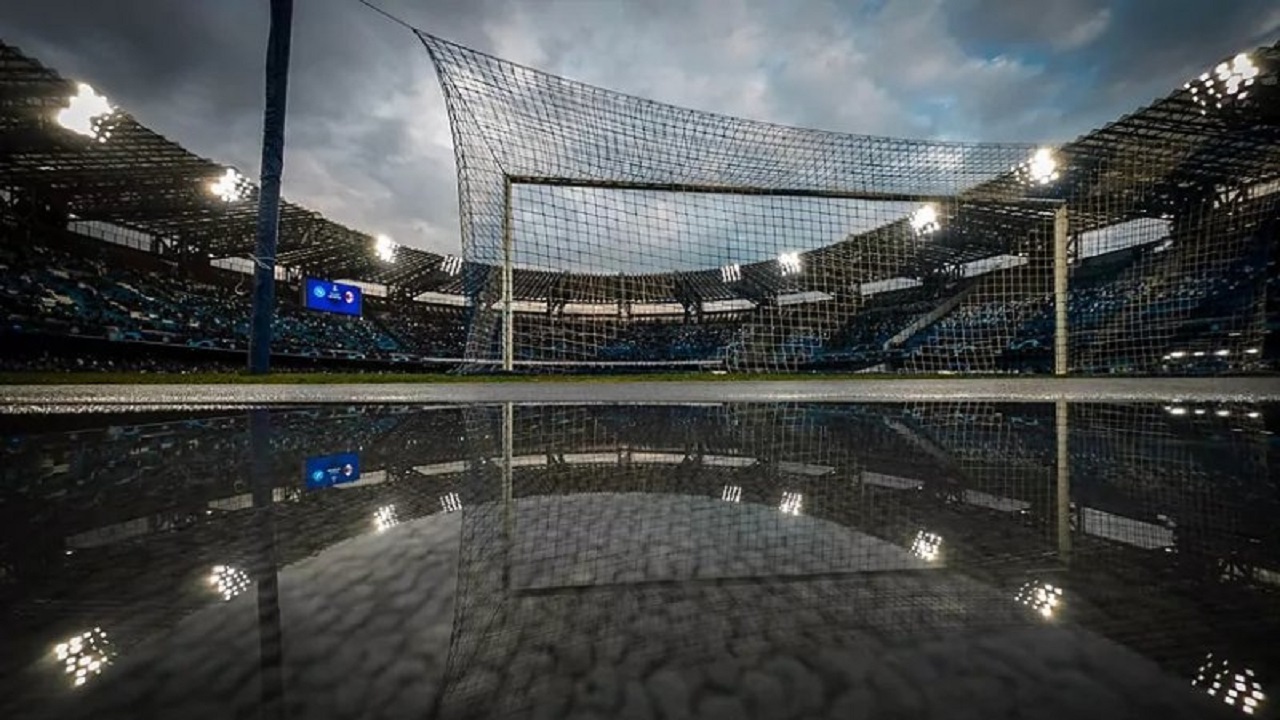 جشن قهرمانی غیابی ناپولی در ورزشگاه مارادونا