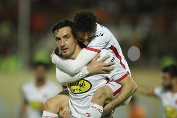 شادی گل بهترین گلزن پرسپولیس در دربی لو رفت!