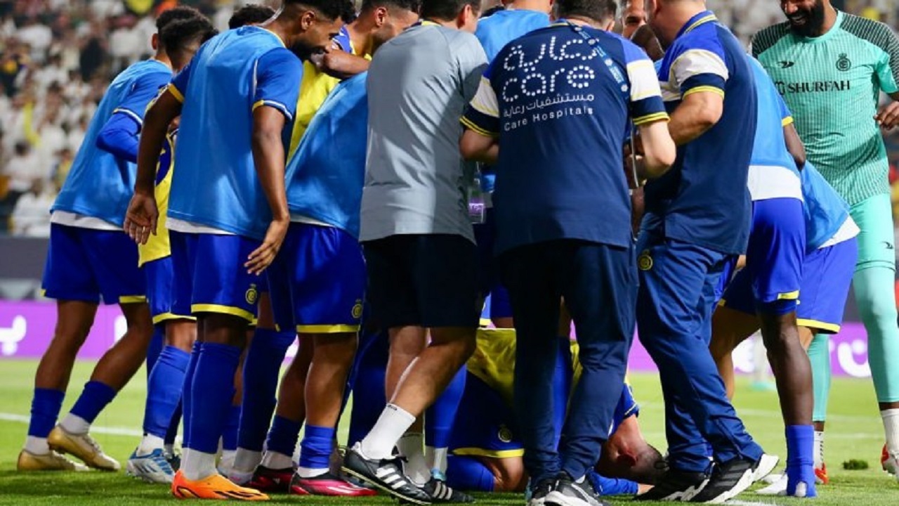 سجده شکر رونالدو در ریاض به سبک مسلمانان