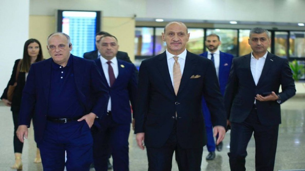 رئیس لالیگا: آماده توسعه فوتبال در عراق هستیم
