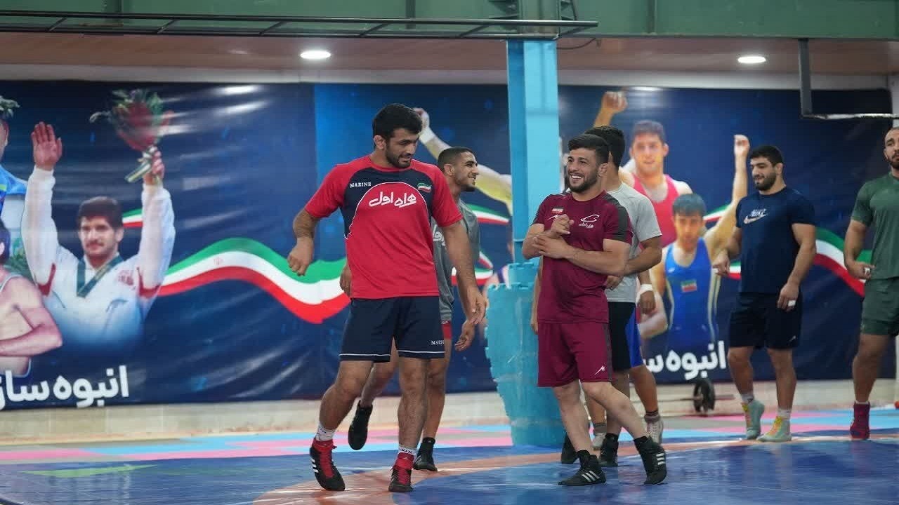 ادامه تمرینات حسن یزدانی و یارانش در اردوی مازندران