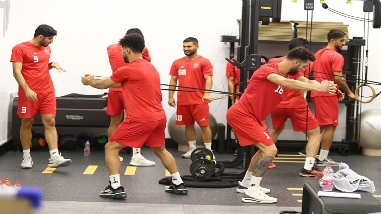 برگزاری تمرین پرسپولیس در غیاب کنعانی‌زادگان