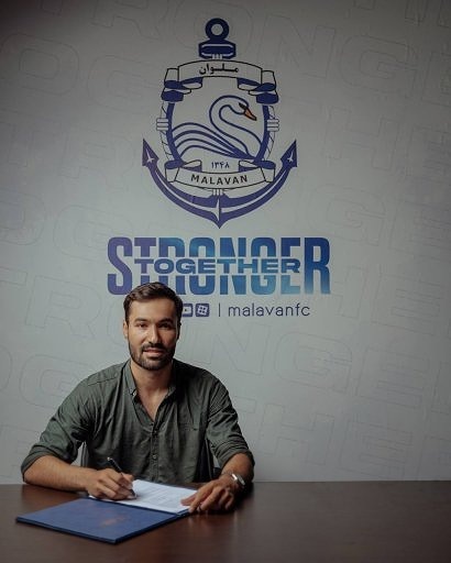 مهاجم ملوان از جنوب وارد شد