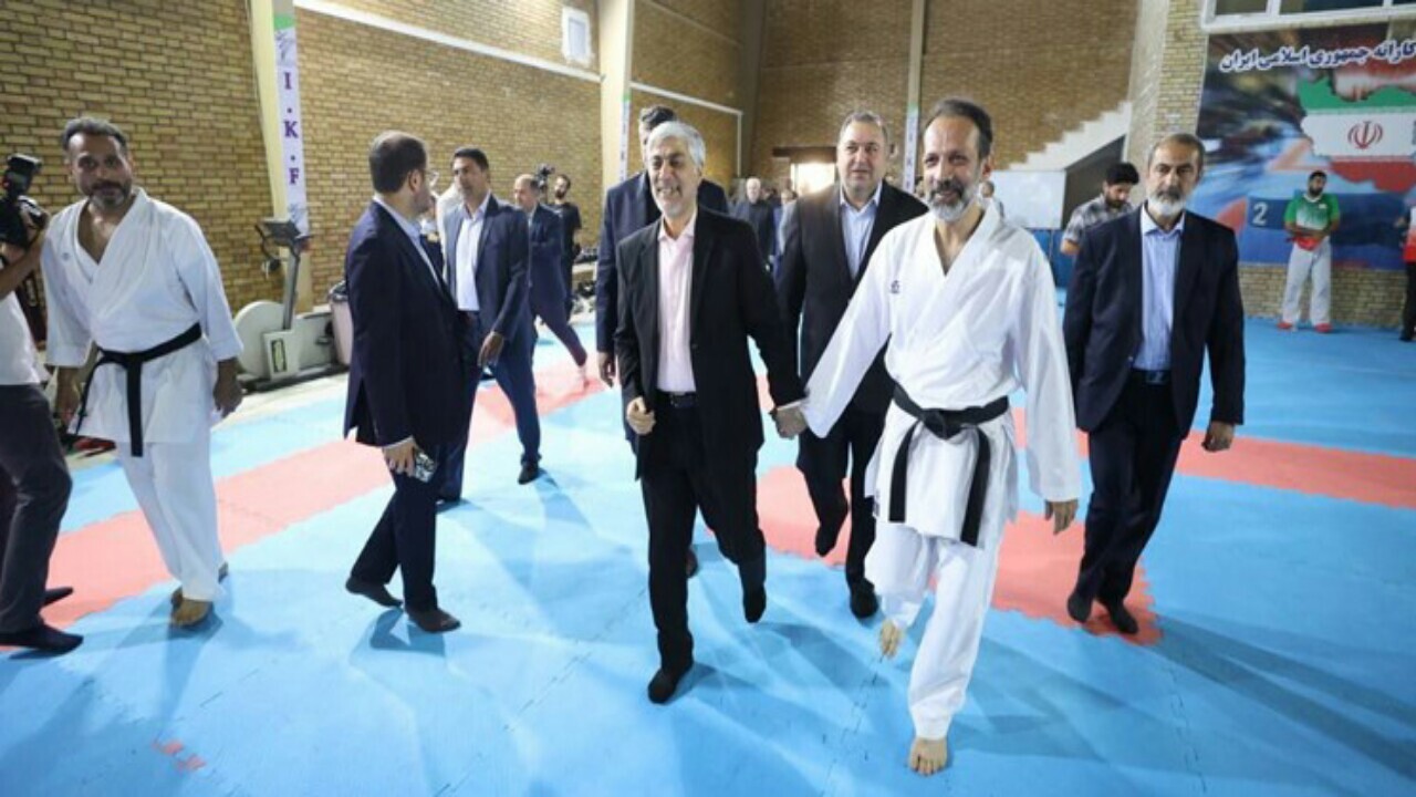 در دیدار سرپرست وزارت ورزش و جوانان از اردوی تیم ملی کاراته چه گذشت؟