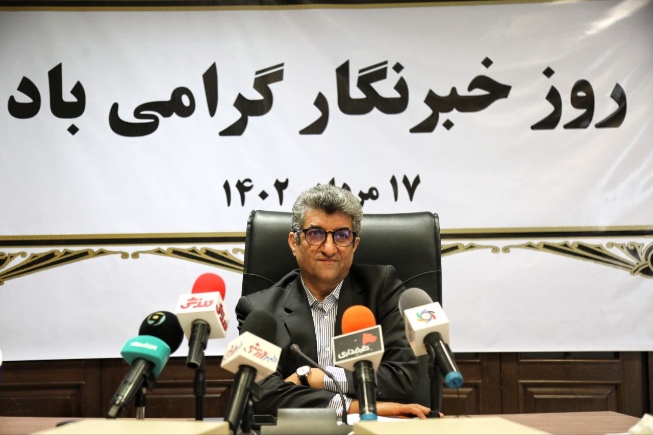 گزارش تصویری از نشست خبری شهریاری، رییس صندوق اعتباری حمایت از قهرمانان و پیشکسوتان ورزش کشور