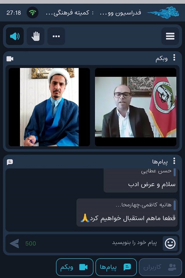 برگزاری نشست کمیته فرهنگی فدراسیون ووشو با هیاتهای استانی