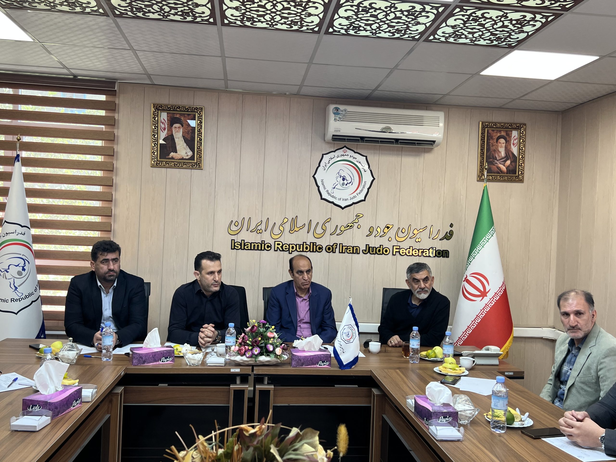 جلسه هیات رئیسه فدراسیون جودو برگزار شد/ دفاع شخصی انجمن شد