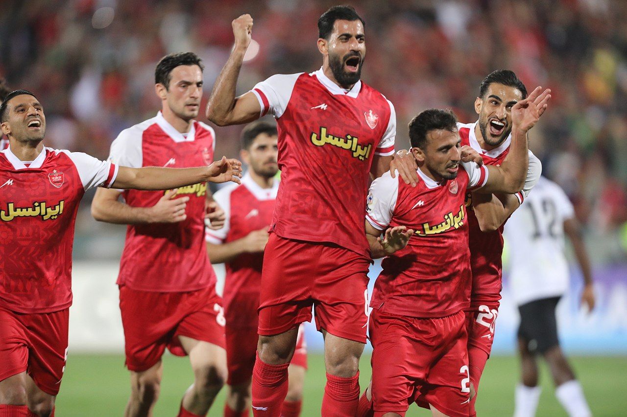 گزارش تصویری از برد شیرین پرسپولیس مقابل استقلال تاجیکستان