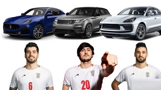 خودروهای وارداتی فوتبالیستها پلاک نمی‌شوند!