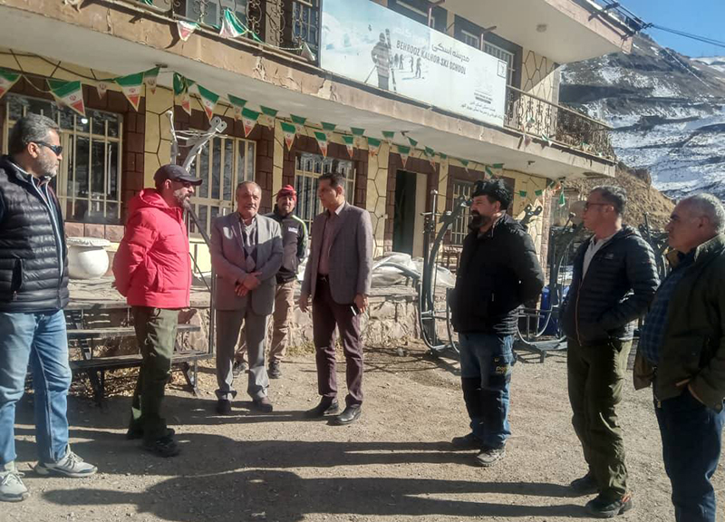 بازدید سر زده نظریان از پیست بین المللی دیزین