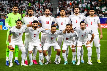 عکس| تصویر نگاره جدید میدان ولیعصر برای حمایت از تیم ملی
