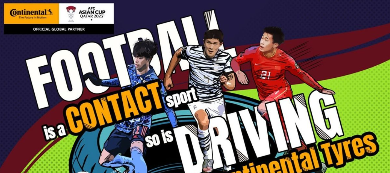 Continental Tires drives wide-ranging AFC Asian Cup Qatar 2023™ Fan Engagement Programme with confidence