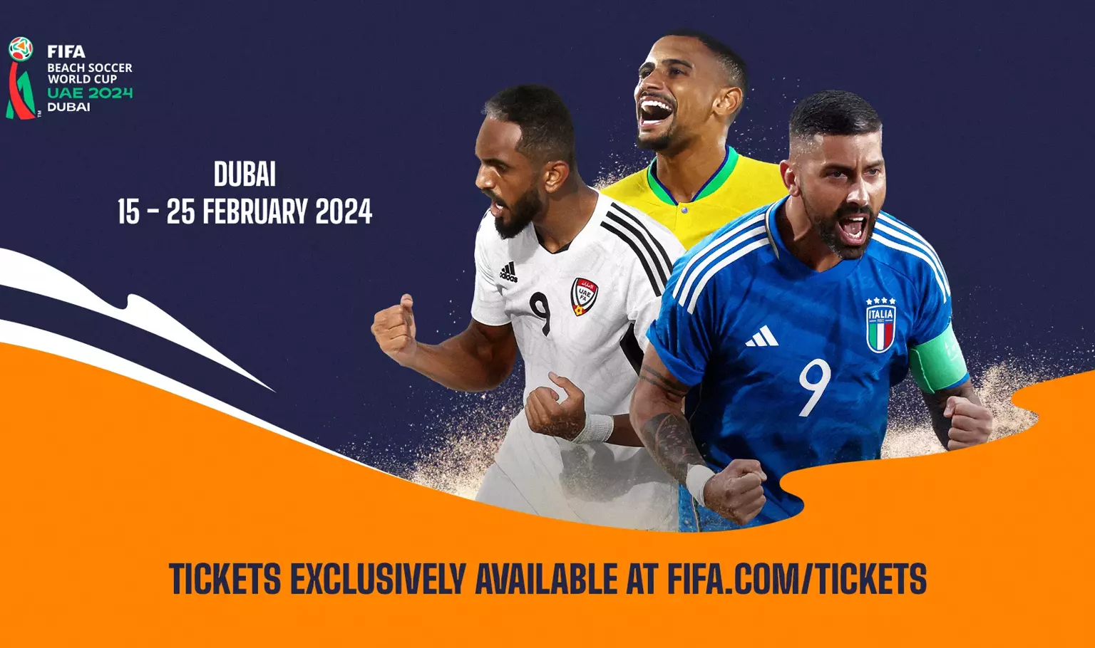 FIFA Beach Soccer World Cup UAE 2024 Dubai™ exclusive Visa presale begins