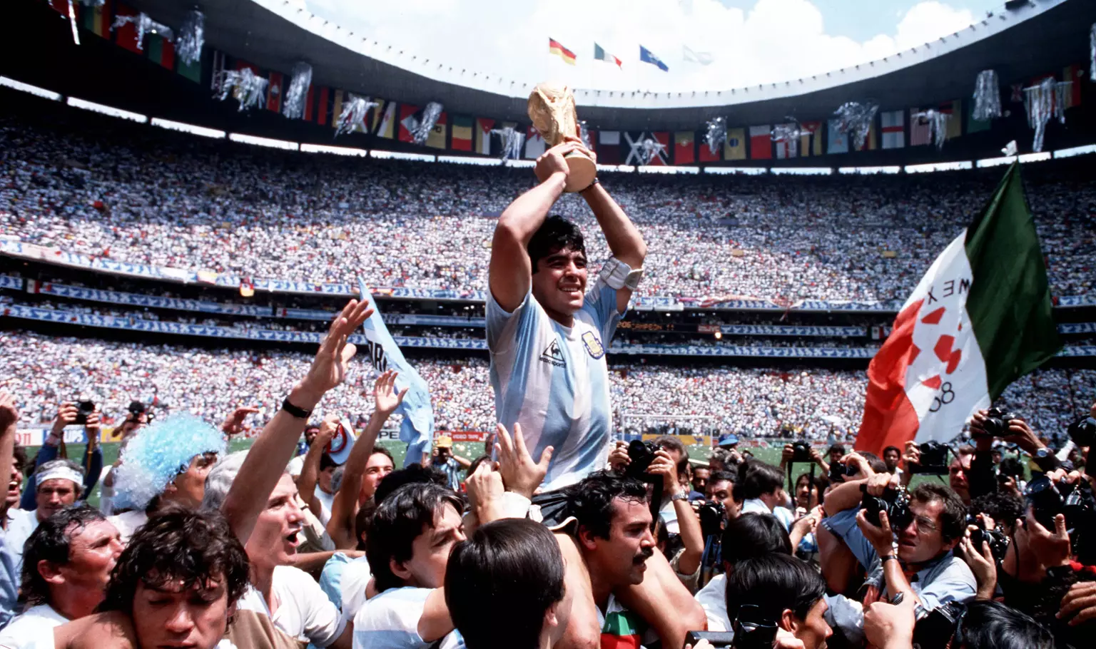 Stream a celebration of Diego Maradona free on FIFA+