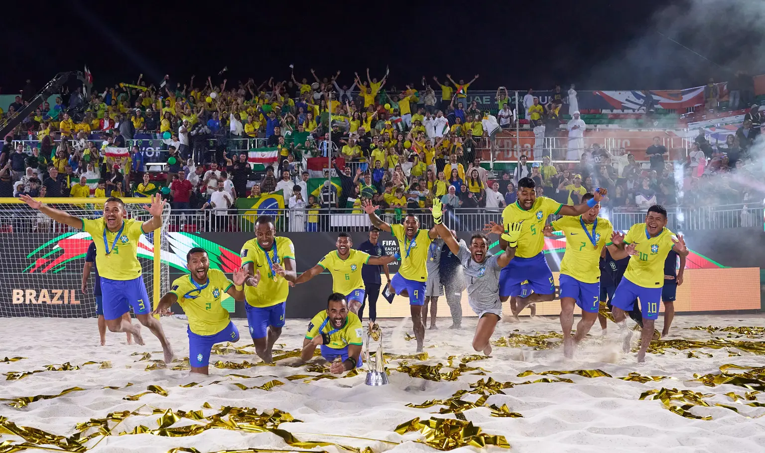 Brazil conquer as Iran finish third | FIFA Beach Soccer World Cup 2024
