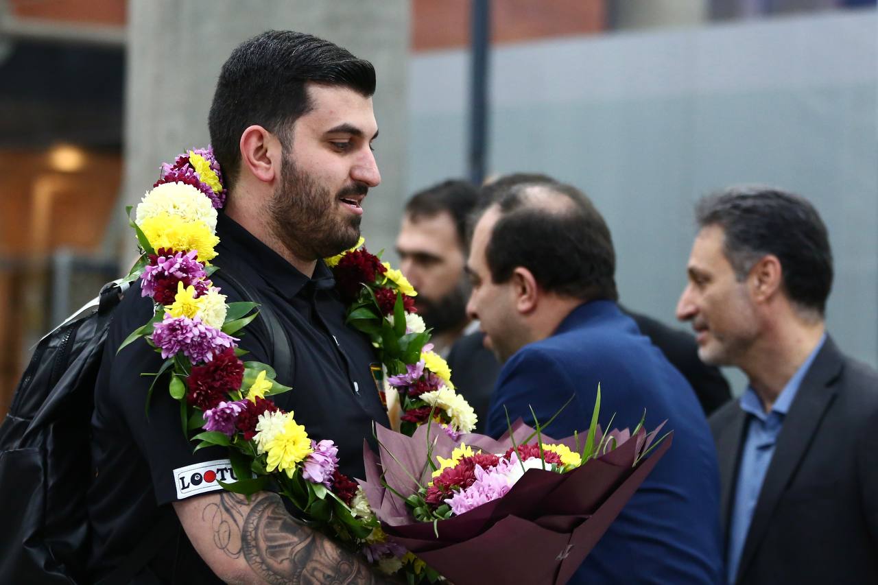 بازشت تیم‌ملی اسنوکرایران‌پس از کسب مدال طلا و‌برنز قهرمانی اسیا ۲۰۲۴