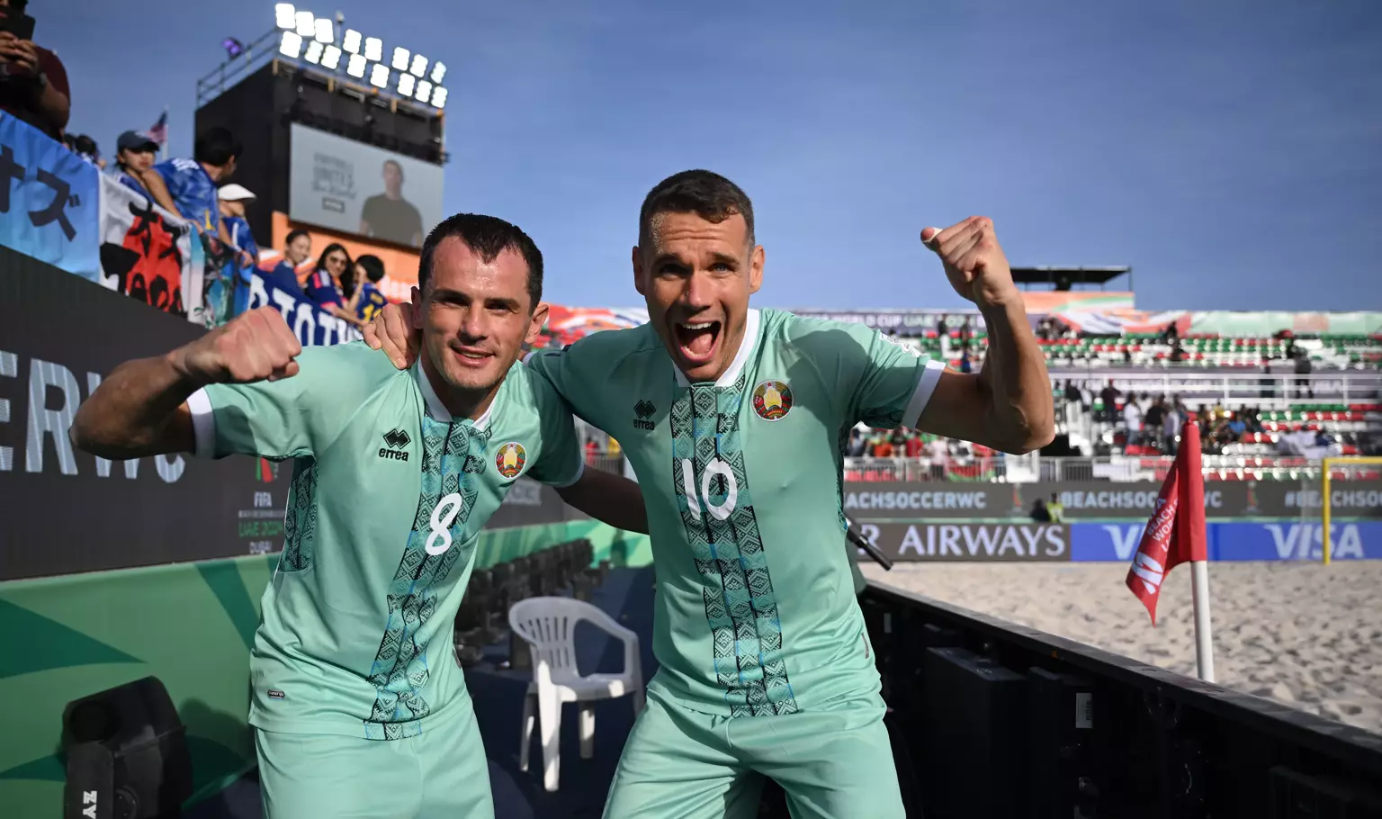 Bryshtsel: Twelve gladiators turned up to represent Belarus