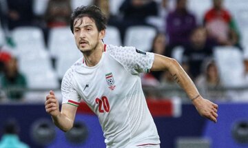 عکس| آفساید میلی‌متری گل آزمون؛ حسرت به دل سردار ماند!