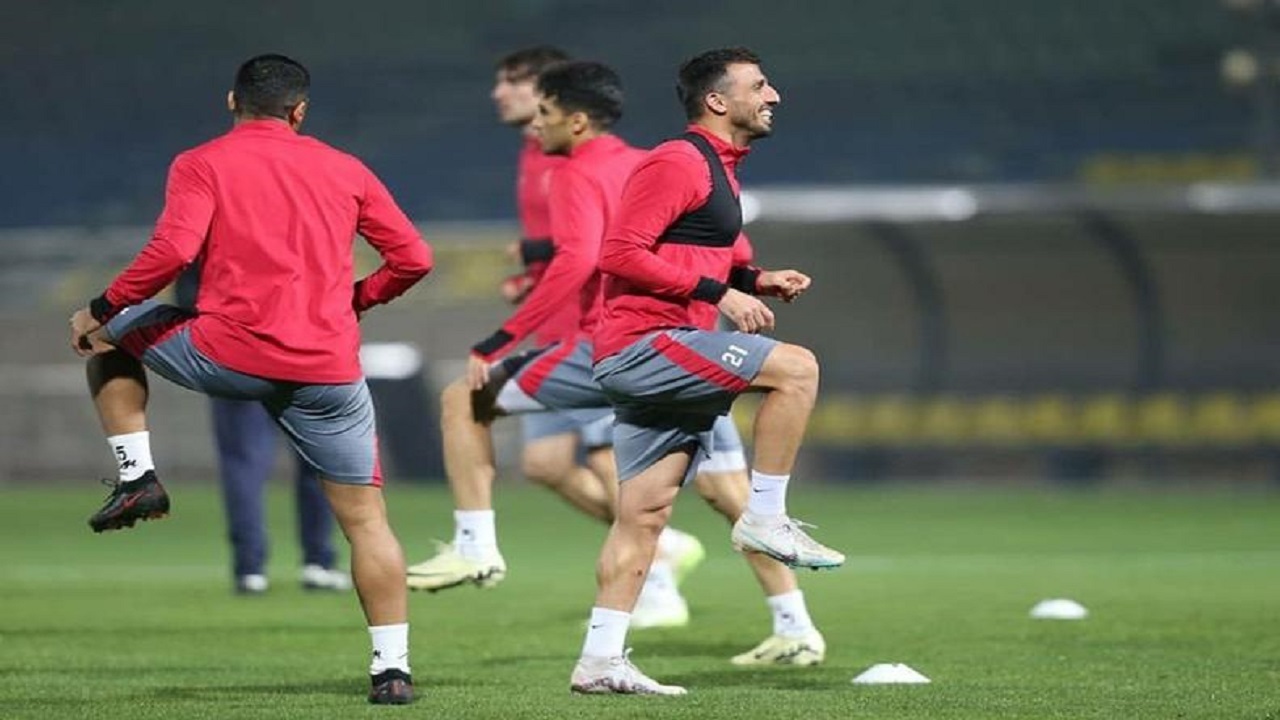 برگزاری آخرین تمرین پرسپولیس در سال ۱۴۰۲