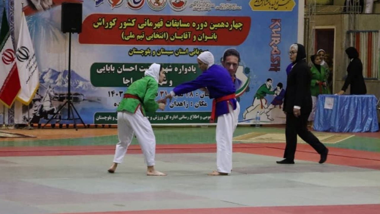 معرفی نفرات برتر مسابقات کوراش قهرمانی کشور و انتخابی تیم ملی زنان